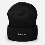 i matter beanie