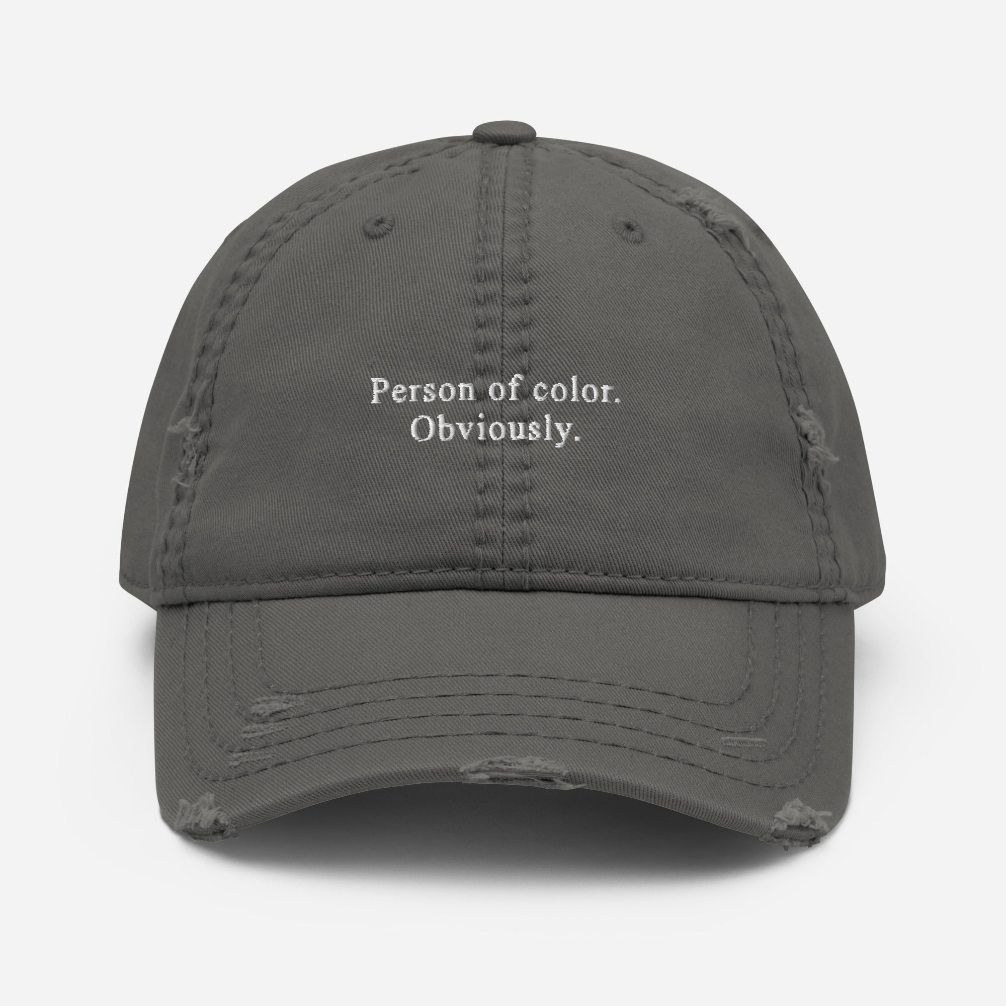 Person of color hat